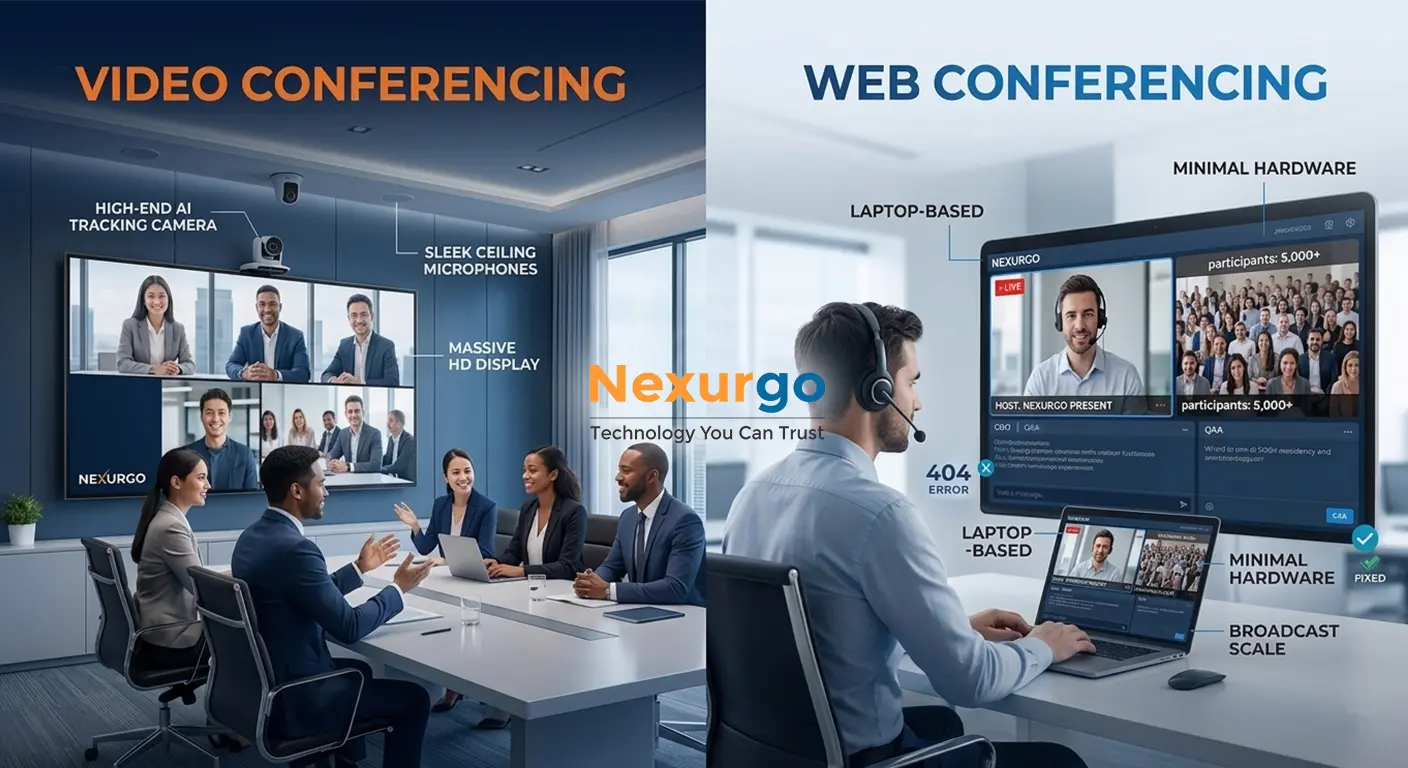 Web Conferencing vs. Video Conferencing: Which Solution Does Your Business Truly Need?