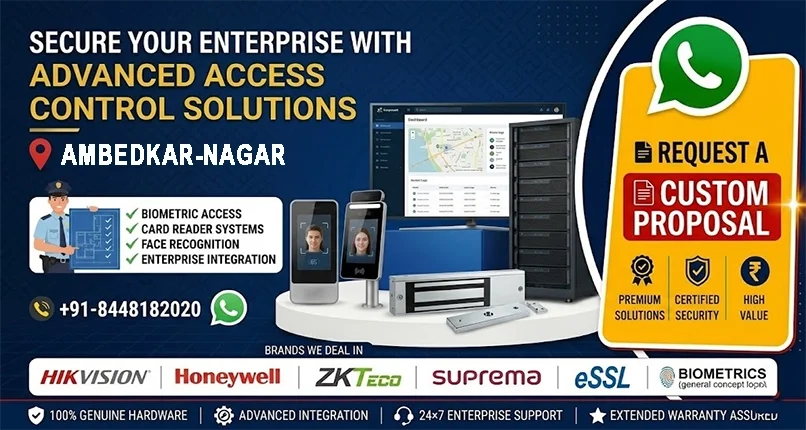 Smart Access Control Installation in Ambedkar Nagar for Secure Entry