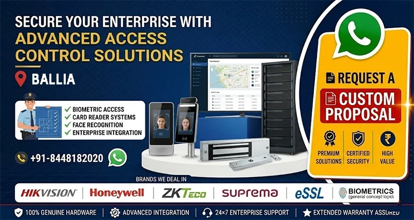 Smart Access Control Installation in Ballia for Secure Entry