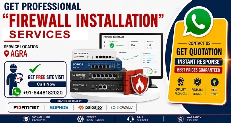 Secure Firewall Installation in Agra for Safer Internet