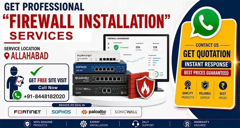 Secure Firewall Installation in Allahabad for Safer Internet