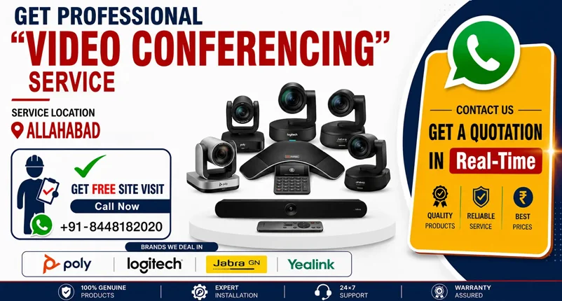 Smooth Video Conferencing Installation in Allahabad for Meetings