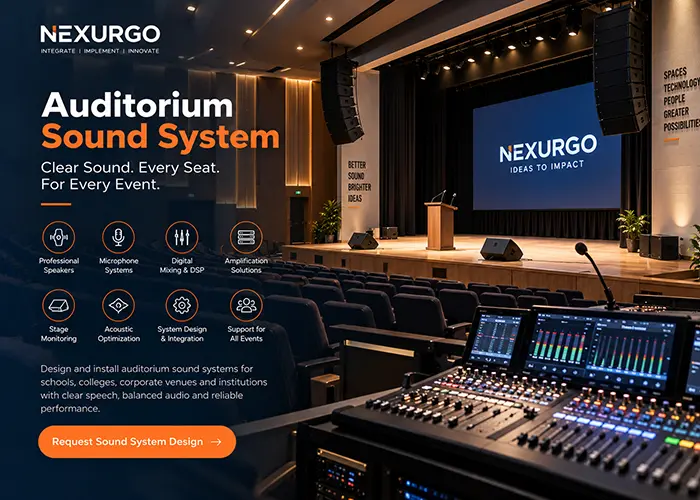 Auditorium Sound System