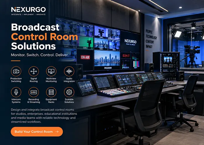Broadcast Control Room Solutions